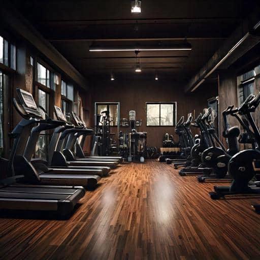 espace cardio de la salle de boxe
